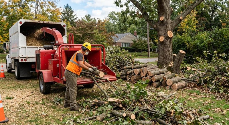 Wood Chips Removal