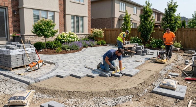 Paver Patio Installation in Fairfield County, CT