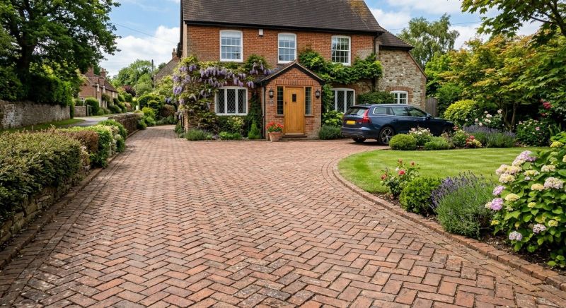 Brick Driveway Paving in Denver, CO