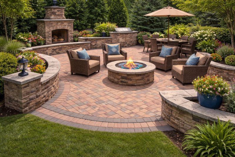 Brick Hardscape Construction in Fairfield County, CT