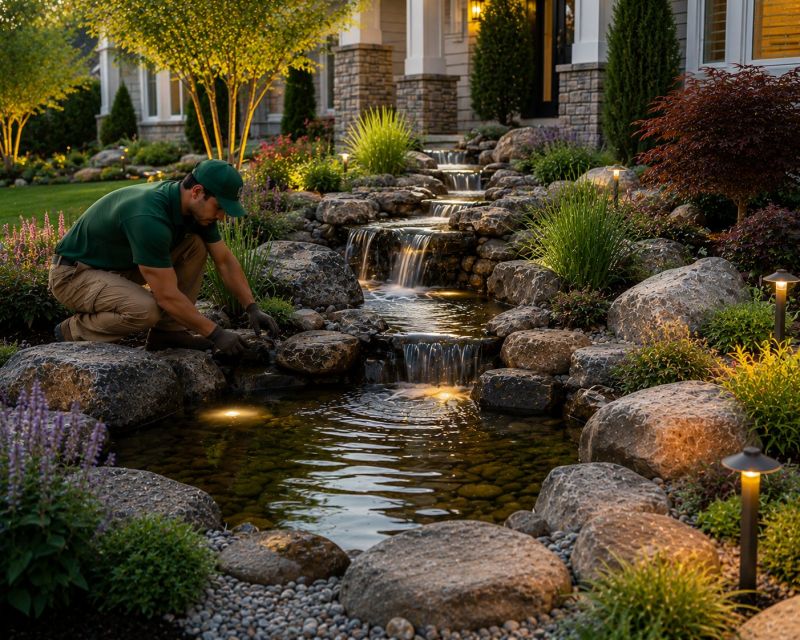 Water Garden Landscaping in Honolulu, HI